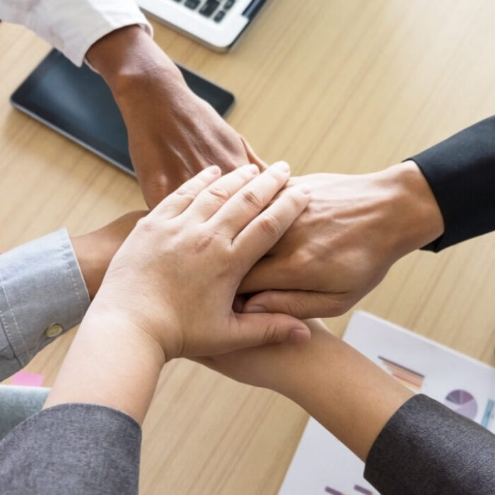 Business Team Teamwork Partnership Together Concept.